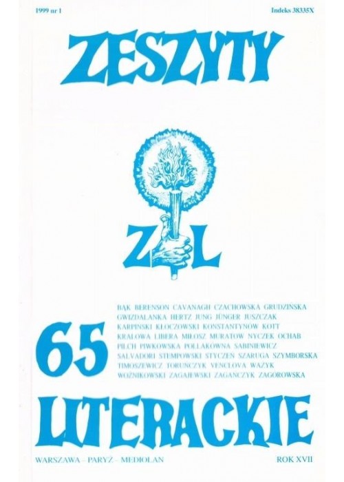 Zeszyty literackie 65 1/1999