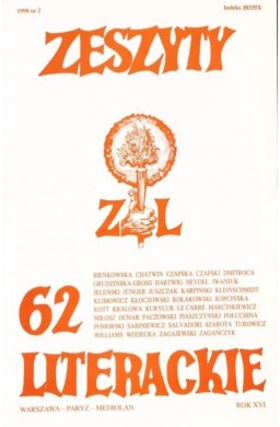 Zeszyty literackie 62 2/1998