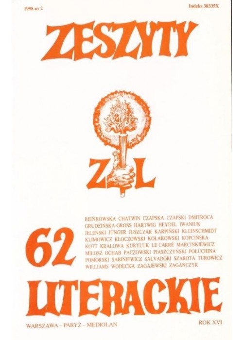 Zeszyty literackie 62 2/1998