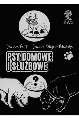 Psy domowe i służbowe w.czarno-biała