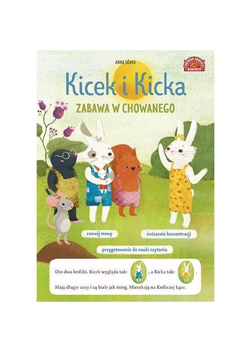 Kicek i Kicka. Zabawa w chowanego