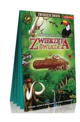 Zwierzęta świata + Świat prehistoryczny laminat