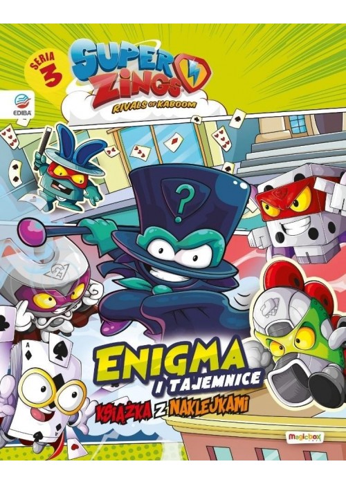 Super Zings. Enigma i tajemnice + figurka