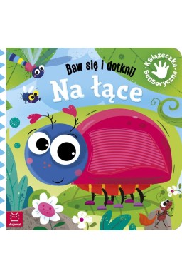 Baw się i dotknij. Na łące. Książeczka sensoryczna