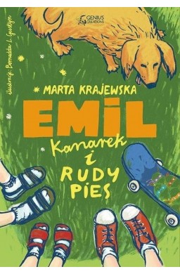 Emil, kanarek i rudy pies