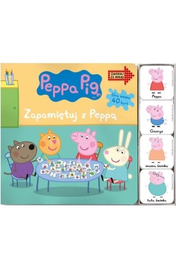 Świnka Peppa. Zagraj ze mną. Zapamietuj z Peppą