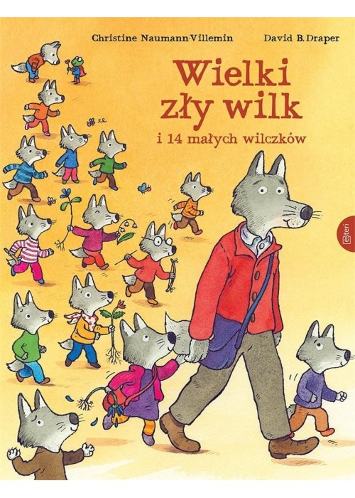 Wielki zły wilk i 14 małych wilczków