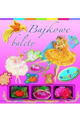 Bajkowe balety - książka z magnesami