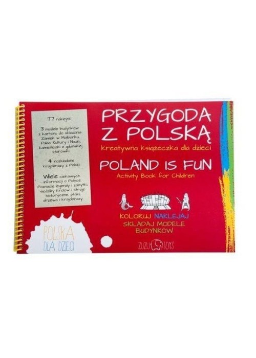 Przygoda z Polską Kreatywna książeczka dla dzieci