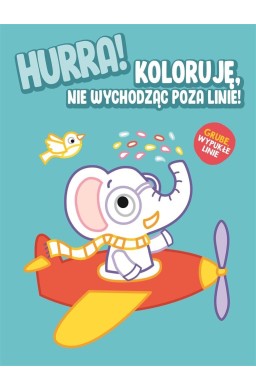 Hurra! Koloruję nie wychodząc poza linie - Słonik