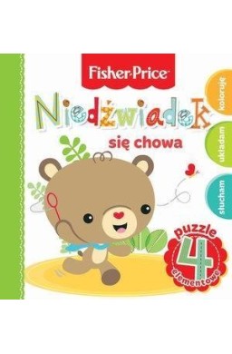 Fisher Price Puzzle. Niedźwiadek się chowa