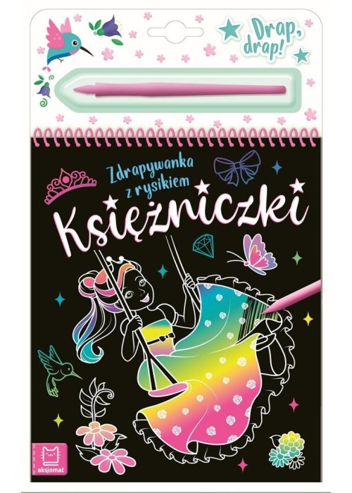 Księżniczki. Zdrapywanka z rysikiem