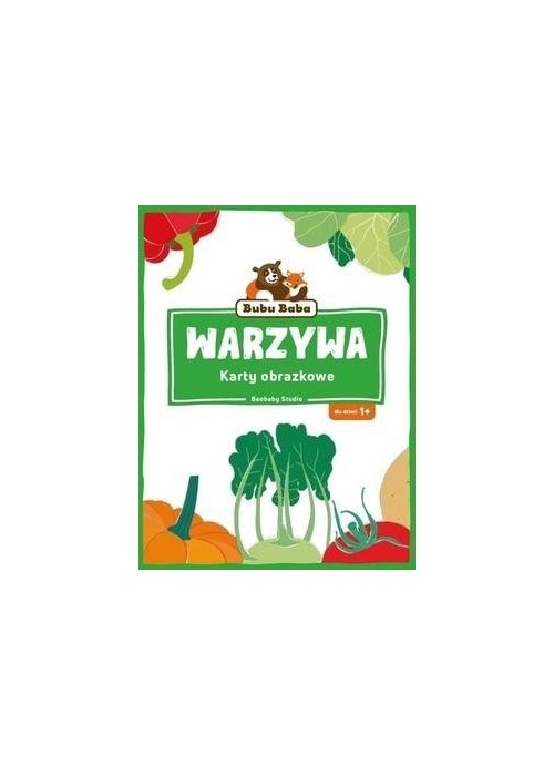 Bubu Baba. Karty obrazkowe. Warzywa