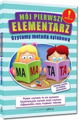 Mój pierwszy elementarz - czyt. m. sylab. BR Greg