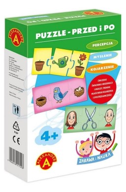 Zabawa i Nauka - Puzzle Przed i Po ALEX