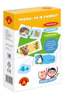 Zabawa i Nauka - Puzzle Co je zwierz? ALEX