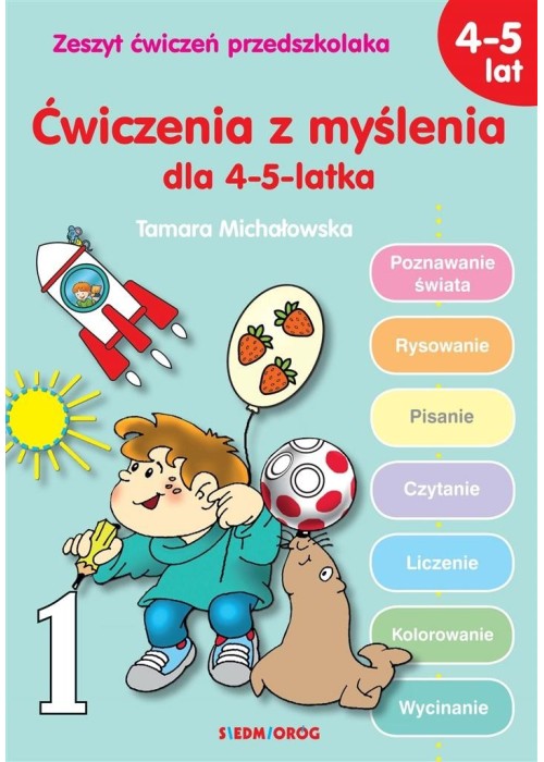 Ćwiczenia z myślenia dla 4-5 latka w.2020