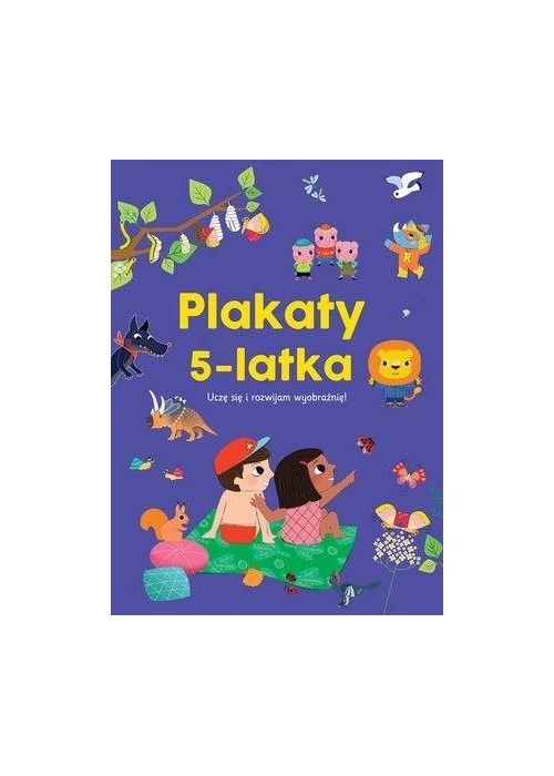 Plakaty 5-latka. Uczę się i rozwijam wyobraźnię!