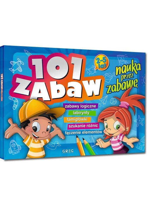 101 zabaw - nauka przez zabawę GREG