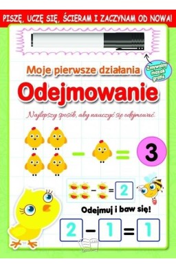 Moje pierwsze działania. Odejmowanie