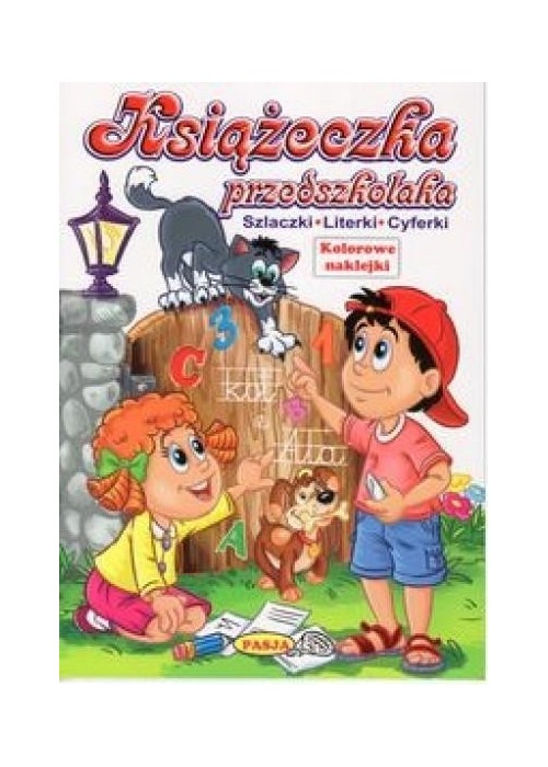 Książeczka przedszkolaka. Szlaczki Literki Cyferki Książeczka przedszkolaka. Szlaczki Literki Cyferki