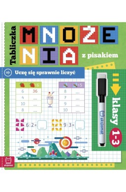 Tabliczka mnożenia z pisakiem