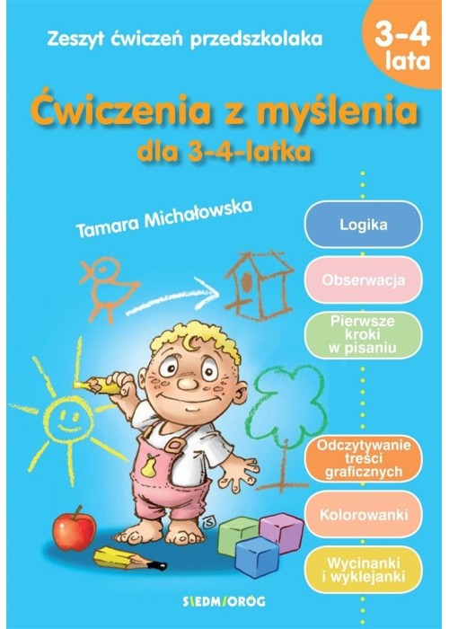 Ćwiczenia z myślenia dla 3-4 latka w.2020