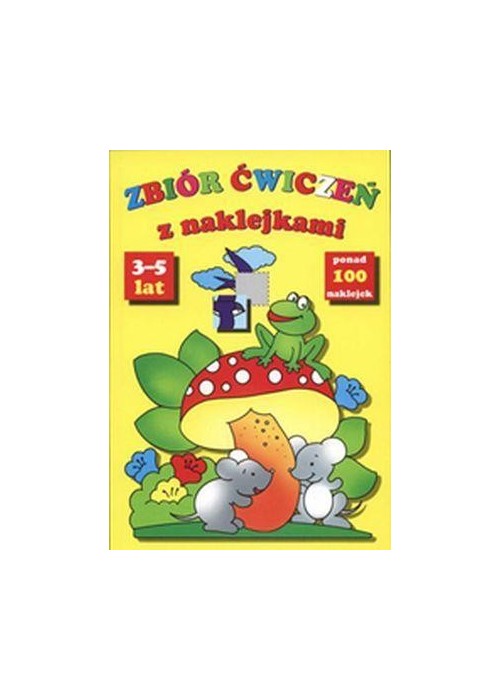 Zbiór Ćwiczeń Z Naklejkami 3-5 Lat