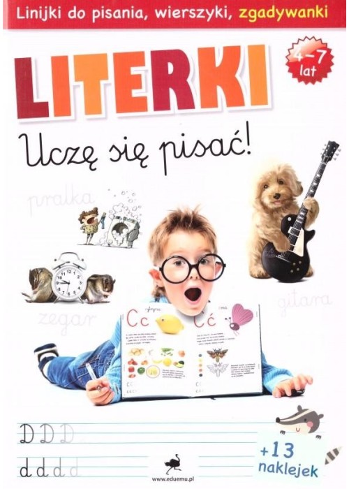 Literki. Uczę się pisać!
