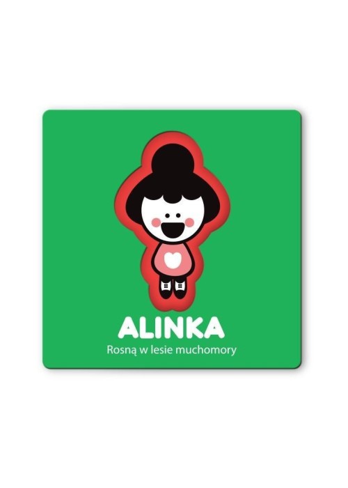 Alinka. Rosną w lesie muchomory