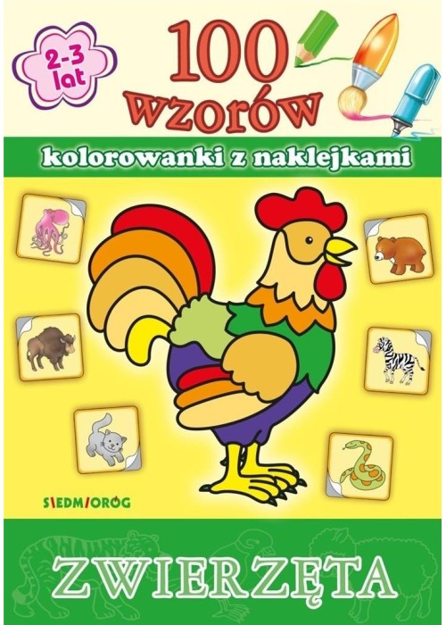 100 wzorów - Zwierzęta SIEDMIORÓG