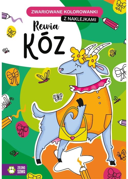 Zwariowane kolorowanki. Rewia kóz