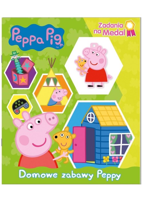 Świnka Peppa. Zadania na medal. Domowe zabawy...
