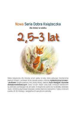 Nowa dobra książeczka 2,5-3 lat