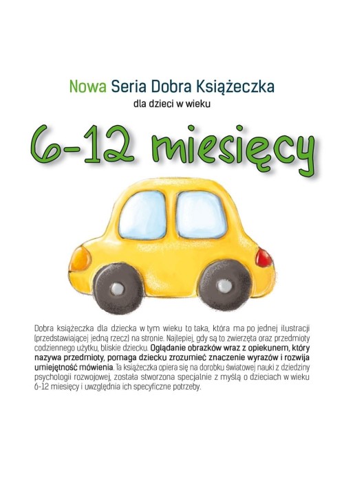 Nowa dobra książeczka 6-12 miesięcy