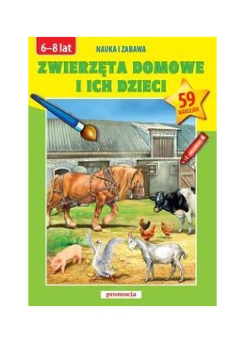 Naklejanki - Zwierzęta domowe i ich dzieci Naklejanki - Zwierzęta domowe i ich dzieci