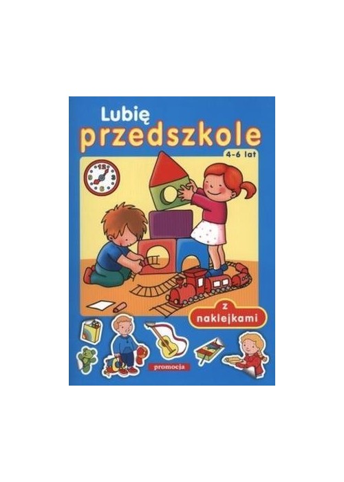 Naklejanki - Lubię przedszkole  SIEDMIORÓG