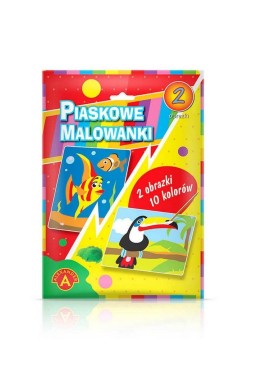 Piaskowe malowanki - Rybka, tukan ALEX