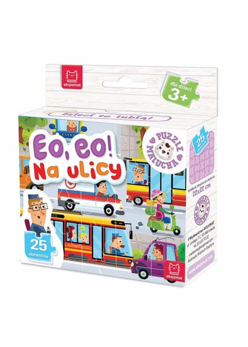 Puzzle malucha. Eo, eo! Na ulicy