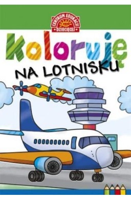 Koloruję. Na lotnisku