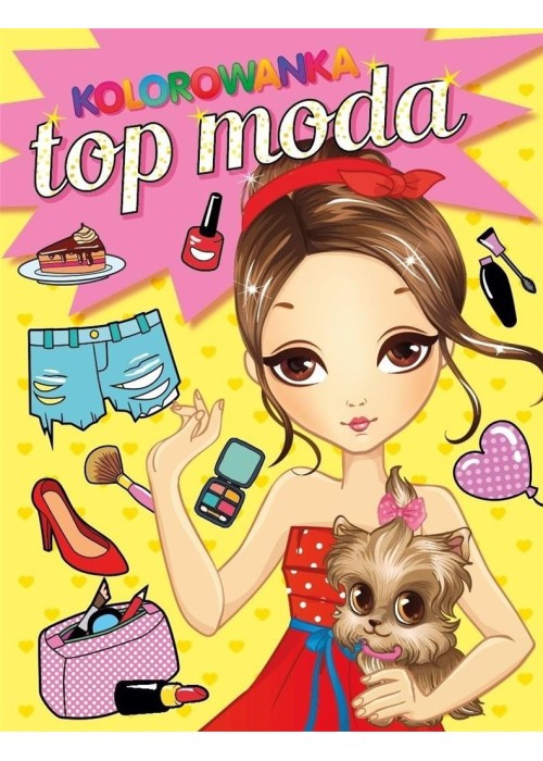 Top moda Mam styl. Kolorowanka