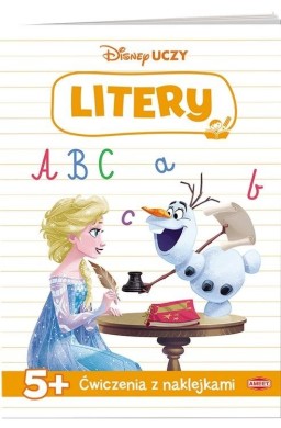 Disney Uczy. Kraina Lodu - Ćwiczenia Litery
