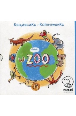 Książeczka-kolorowanka. Dzień w Zoo