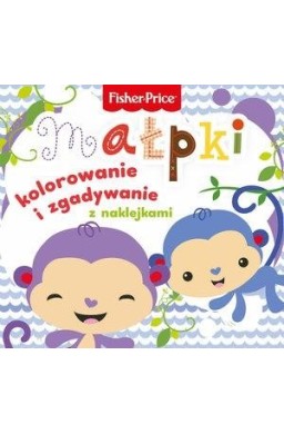 Fisher Price Kolorowanka podłogowa Małpki