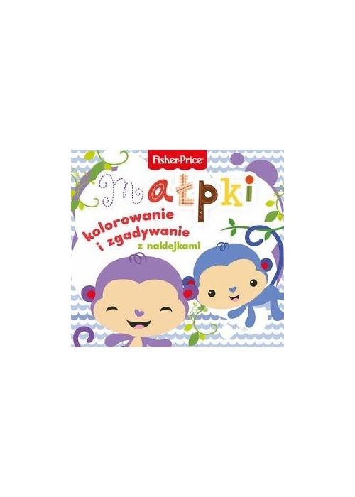 Fisher Price Kolorowanka podłogowa Małpki