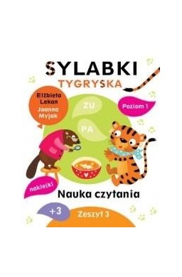 Sylabki Tygryska. Nauka czytania zeszyt 3