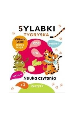 Sylabki Tygryska. Nauka czytania zeszyt 4