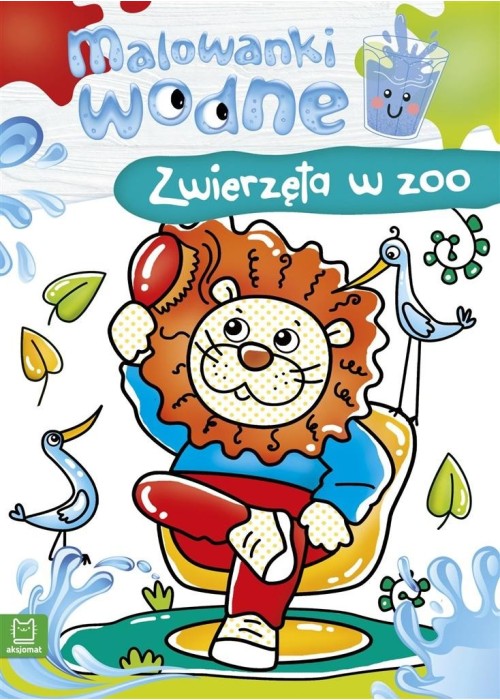 Malowanki wodne. Zwierzęta w zoo