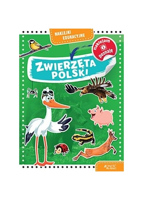 Naklejki edukacyjne. Zwierzęta Polski