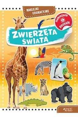 Naklejki edukacyjne. Zwierzęta świata